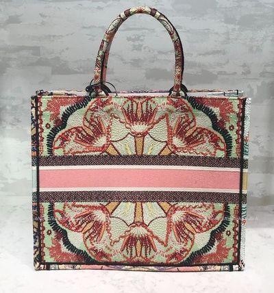 BOOK TOTE IN LIGHTS刺繍 ラージ*トートバッグ