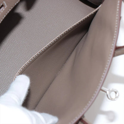 エルメス バーキン25 トゴ エトゥープ シルバー金具