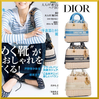 【DIOR】新木優子さん愛用☆LADY DIOR ミディアム バッグ