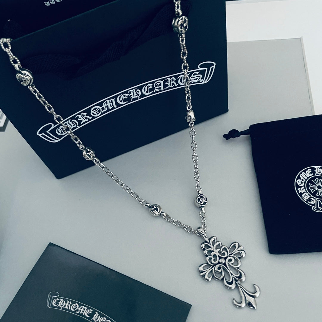 【CHROME HEARTS】ネックレス、新しいネックレス万能シンプルファッションオーナメント