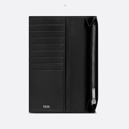 すぐ届く【DIOR】ディオール オブリーク ジャカード 長財布