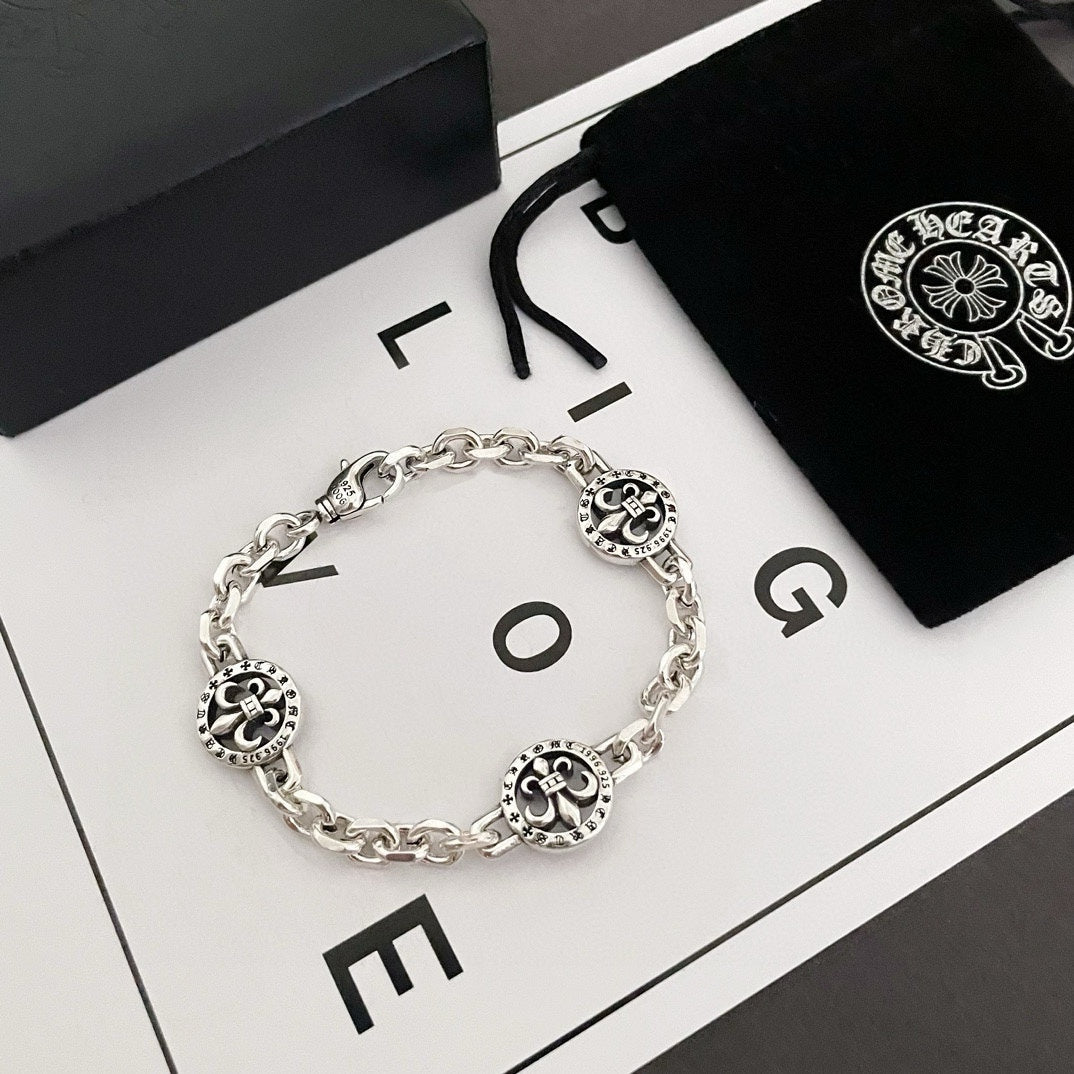 【CHROME HEARTS】ブレスレット、ファッションシンプルなスタイル