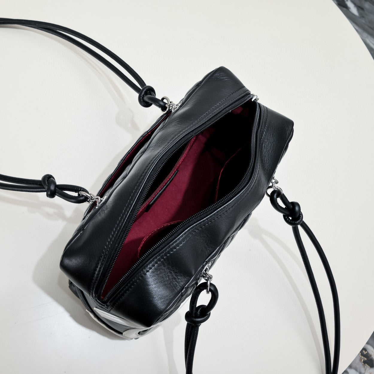 CHANEL BAG 9121 bowling bag