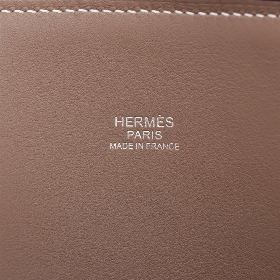 エルメス ボリード31 トリヨンクレマンス エトゥープ シルバー金具