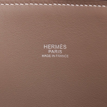 エルメス ボリード31 トリヨンクレマンス エトゥープ シルバー金具