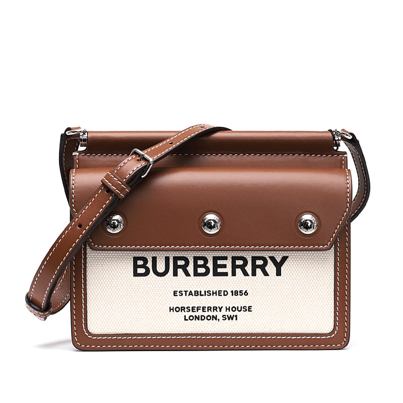 Burberry Mini Horseferry Print タイトルバッグ