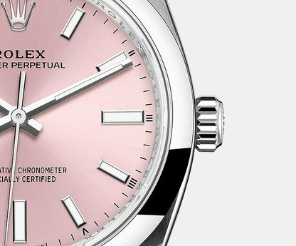 オイスター パーペチュアル 34 オイスター 34 mm オイスタースチール 124200-0004