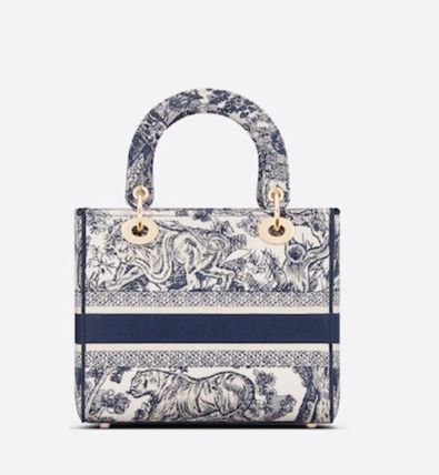 【DIOR】2種類★LADY D-LITE ミディアムバッグ★M0565OTDT_M808