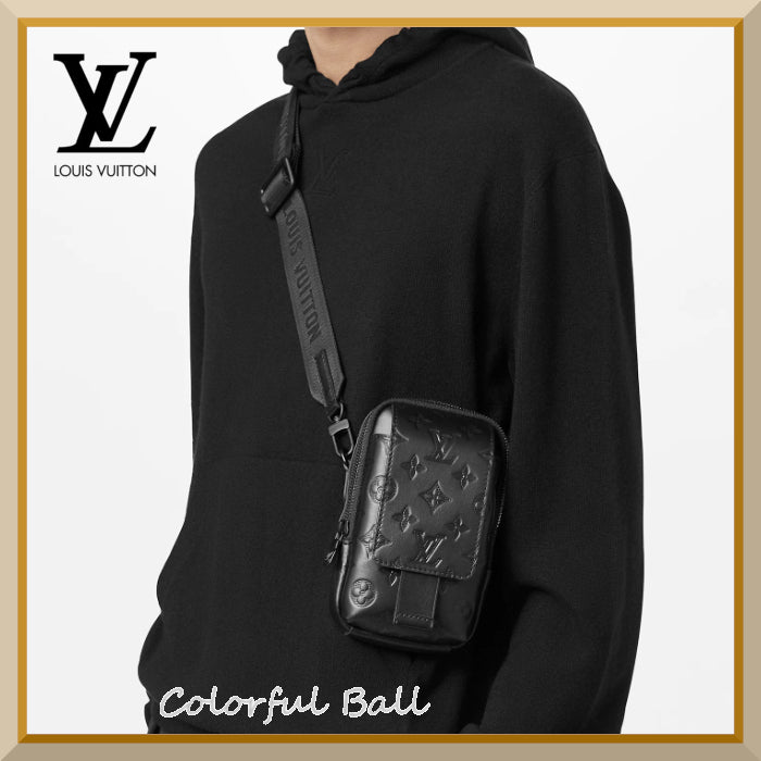 【収納力抜群】★Louis Vuitton ダブル・フォンポーチ ミニショルダ