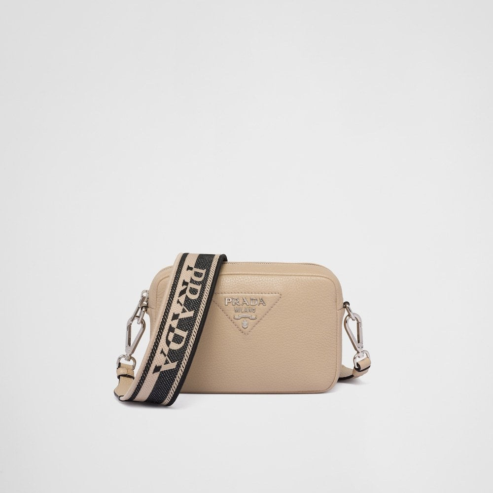 ★PRADA直営店★スモール レザー ショルダーバッグ