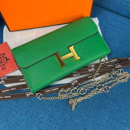 HERMÈS ショルダー & 長財布 11カラー 22X11CM