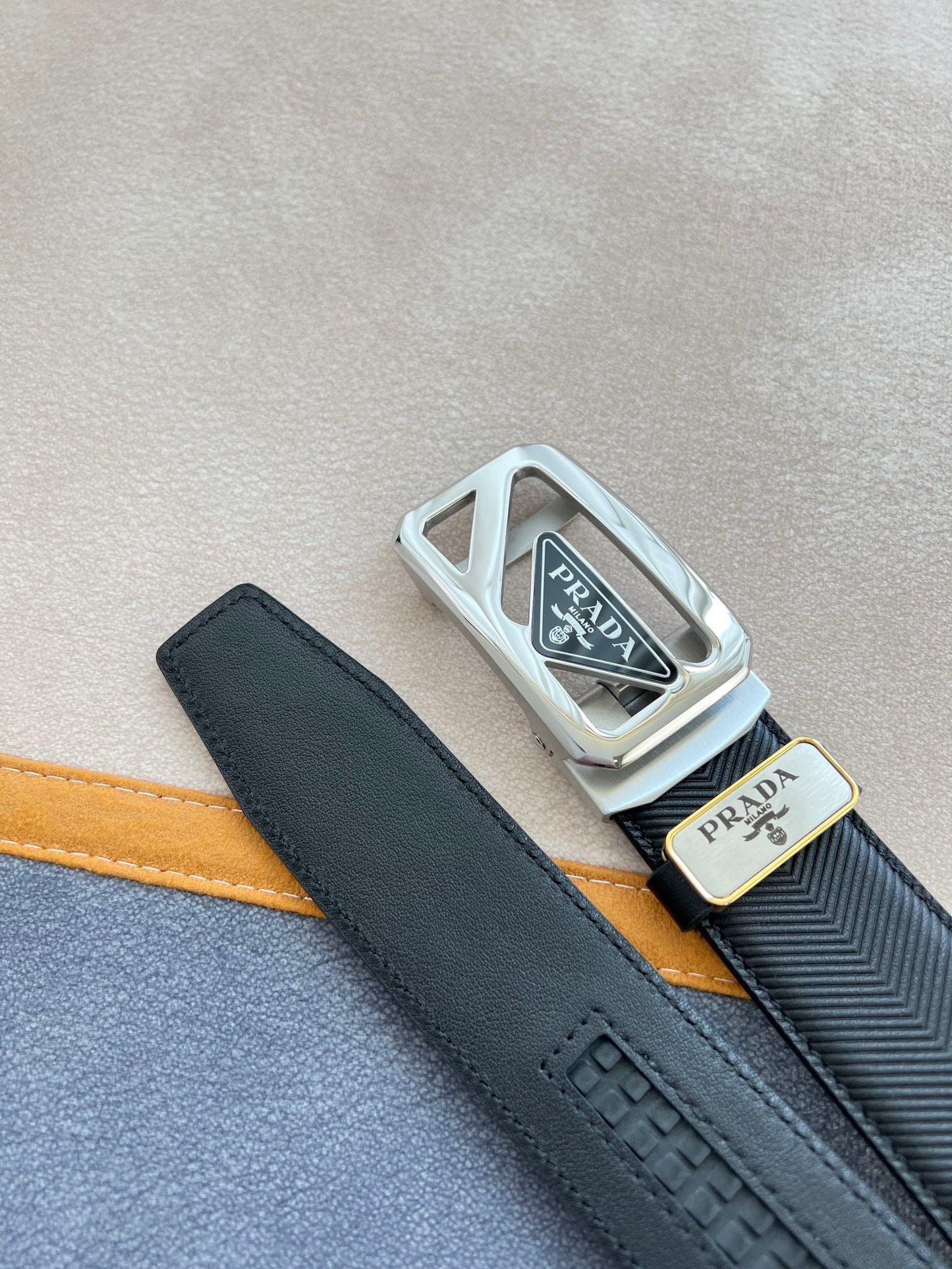 【PRADA】(プラダ) 3.5cmベルト メンズ