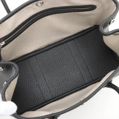 エルメス ガーデンパーティTPM カントリー ブラック シルバー金具