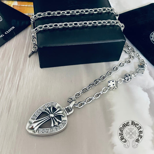【CHROME HEARTS】ネックレス、新しいネックレス万能シンプルファッションオーナメント