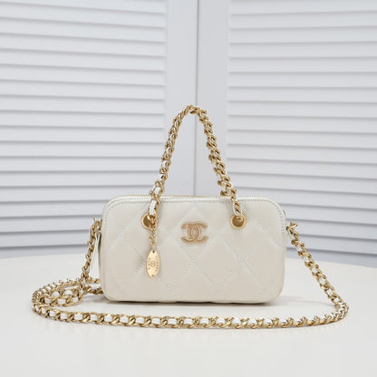 Chanel 23K gold coin chain bag-2 colors