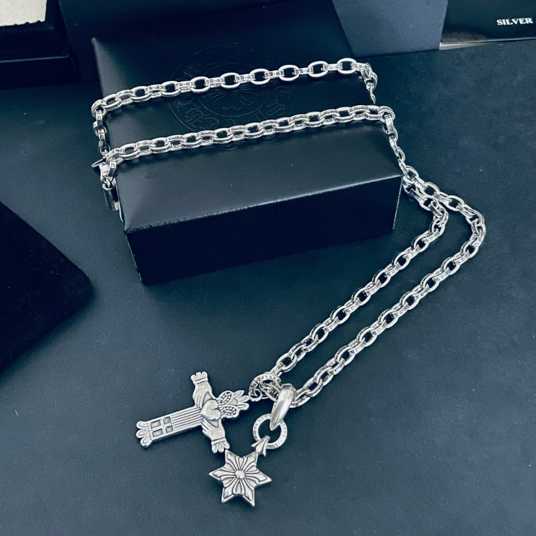 【CHROME HEARTS】ネックレス、新しいネックレス万能シンプルファッションオーナメント