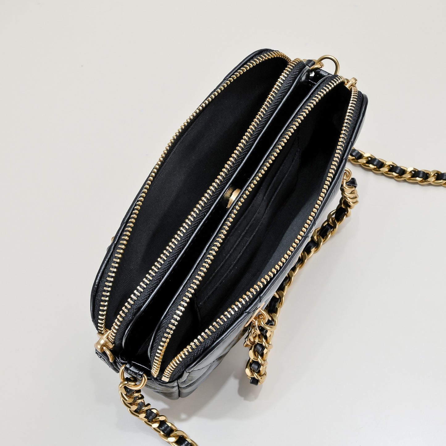 Chanel 23K gold coin chain bag-2 colors