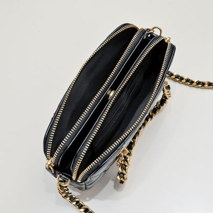 Chanel 23K gold coin chain bag-2 colors