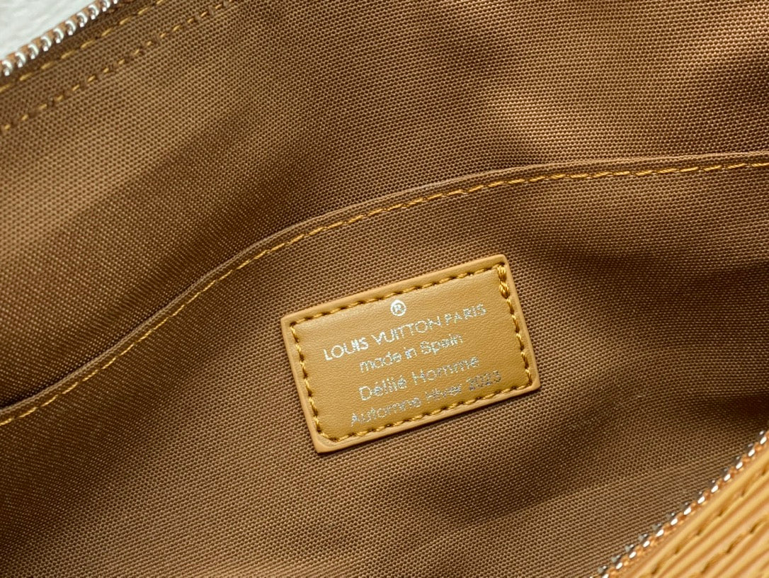 Louis Vuitton◇SoftPolochon ソフト筒型バッグ M46691