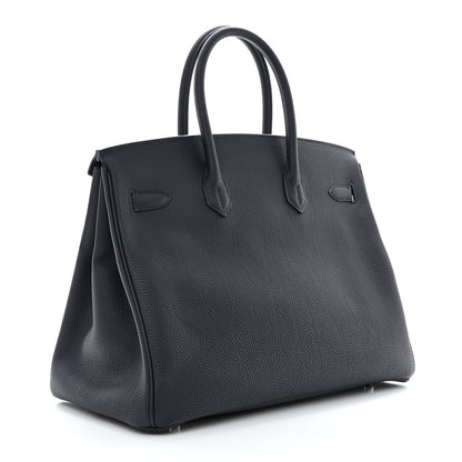 HERMES エルメス バーキン 25cm トゴ ブラック シルバー金具