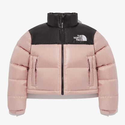 THE NORTH FACE [ザ・ノース・フェイス] W'S ヌプシ ショートジャケット - パステルピンク