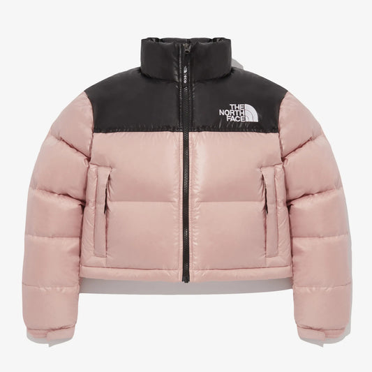 THE NORTH FACE [ザ・ノース・フェイス] W'S ヌプシ ショートジャケット - パステルピンク