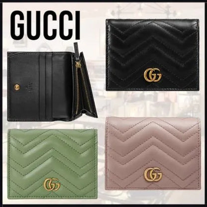 【gucci】ggマーモント-スモールウォレット