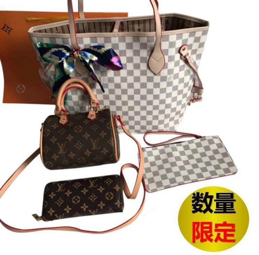Louis Vuitton モノグラム&ダミエ ショルダーバッグ ポーチ　財布　計4点セット