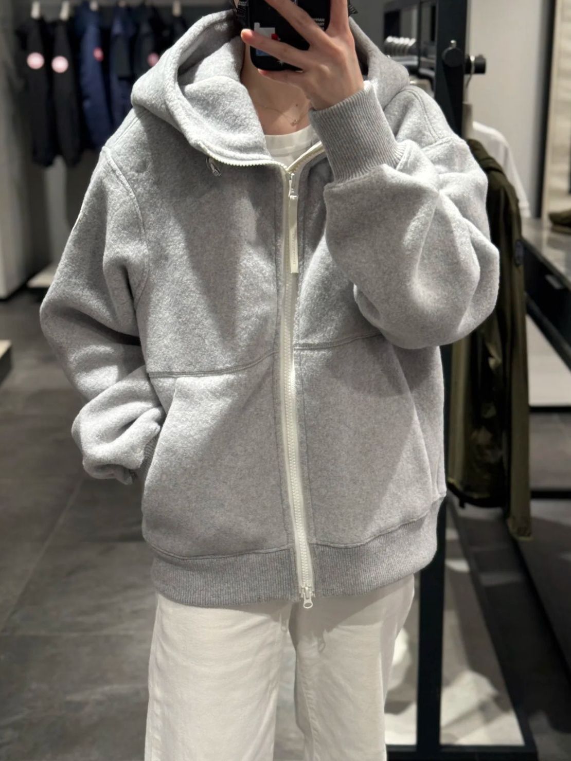 【CANADA GOOSE旗艦店】ラムウールのコート 男女兼用 ご好評に付き再入荷！