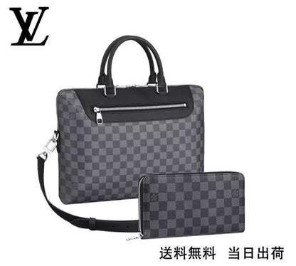 LOUIS VUITTONPDJ NM 長財布 ベルト 2点セット お得 Ref:N48260+N60111