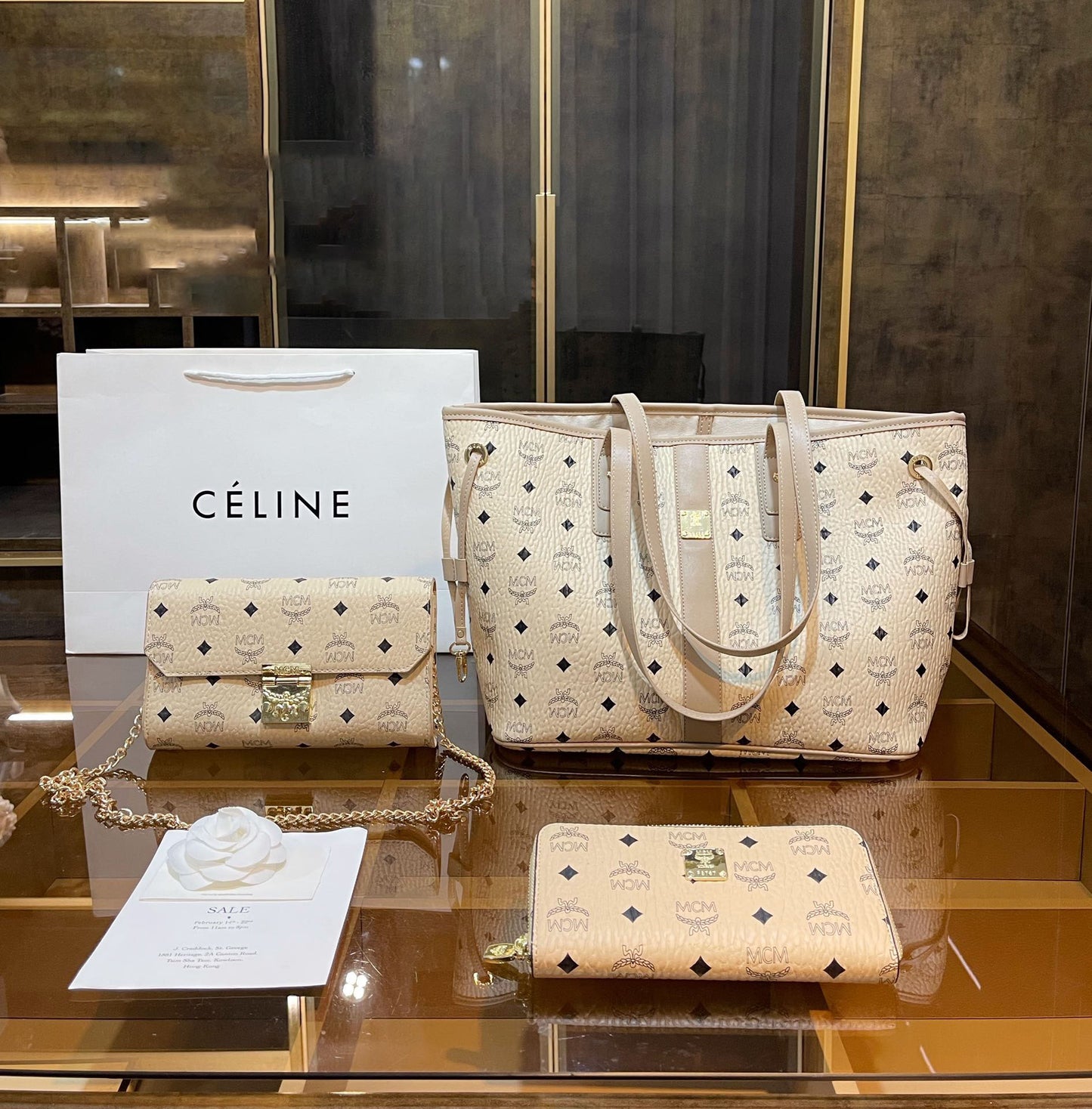 関税送料込み【MCM】3点セット お得