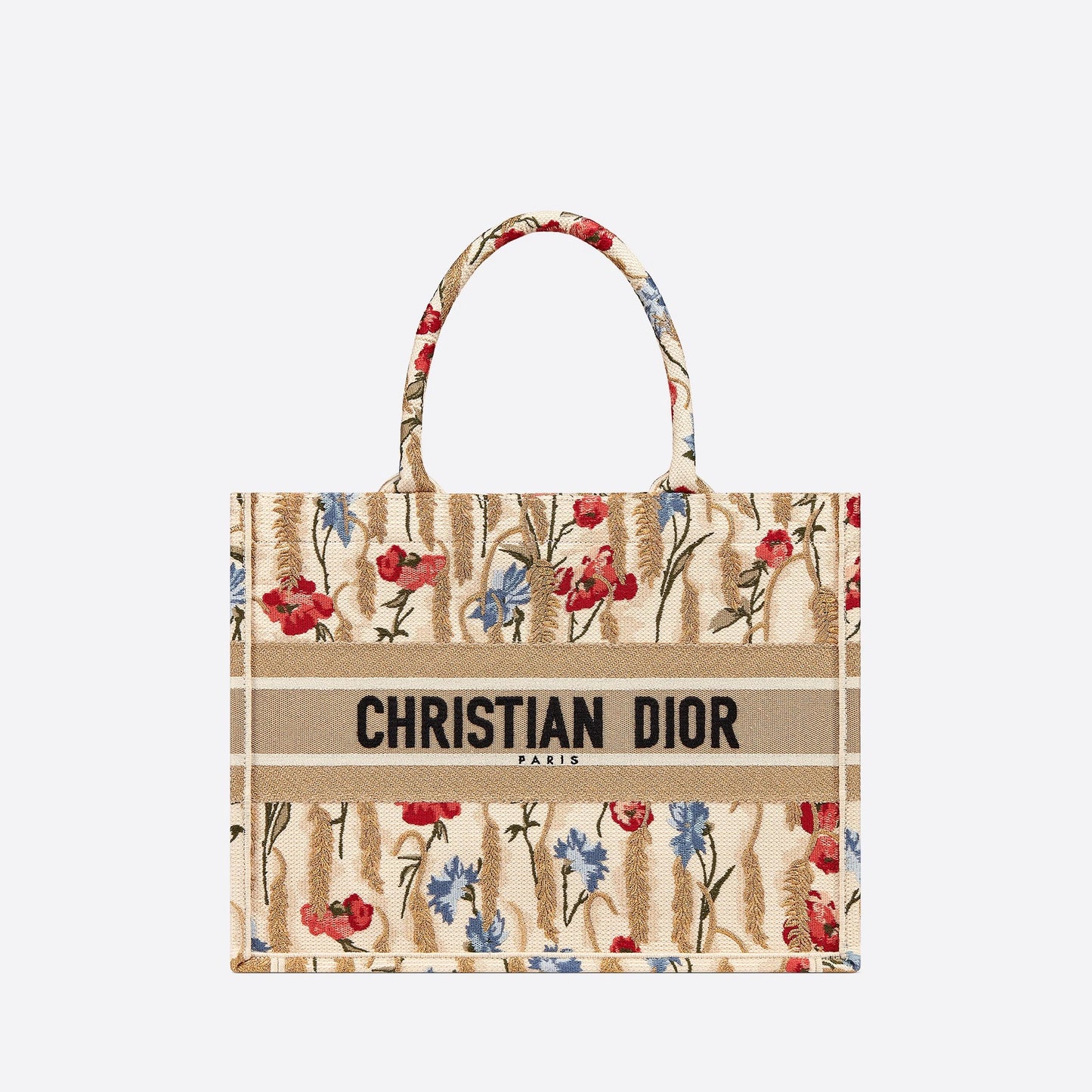 【ディオール】新作！フラワー柄★ディオールブックトートスモールバッグ★