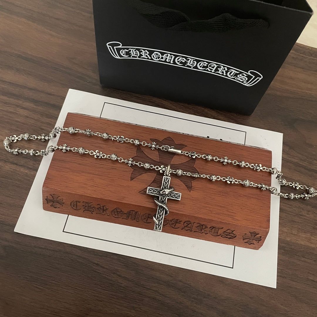 【CHROME HEARTS】ネックレス、新しいネックレス万能シンプルファッションオーナメント