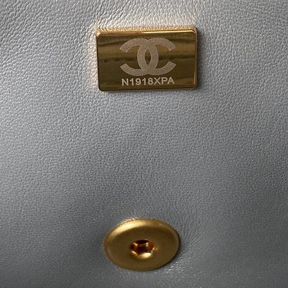 Chanel❄️24C 🔅AS4362 diamond letter handle mini CF