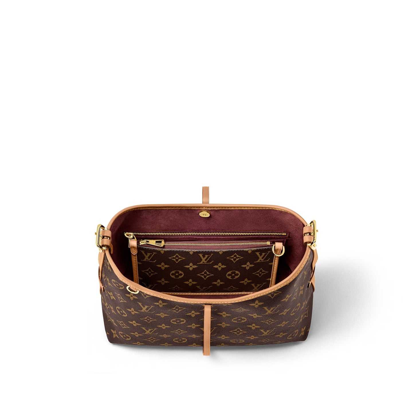 LOUIS VUITTON CarryAll PM Bag Monogram| (啡色)