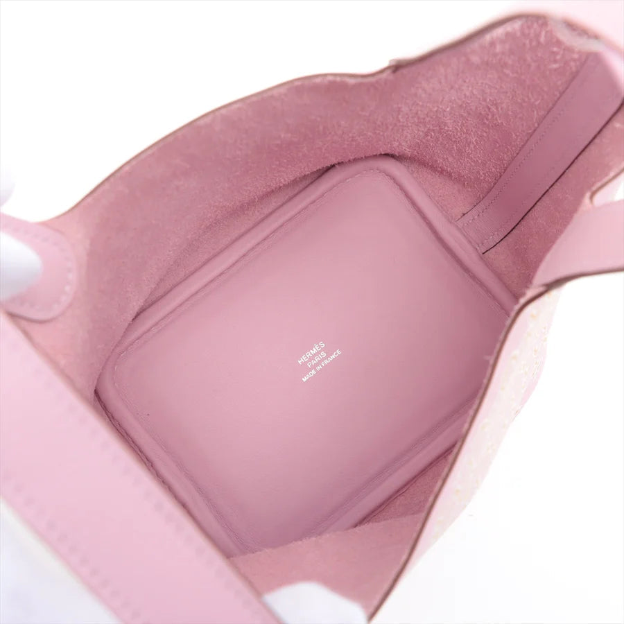 エルメス ピコタンロック ミクロ ラッキーデイジー スイフト モーヴシルベストル シルバー金具