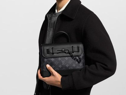 【国内発送】Louis Vuitton スティーマー PM ハンドバッグ モノグラム・エクリプス