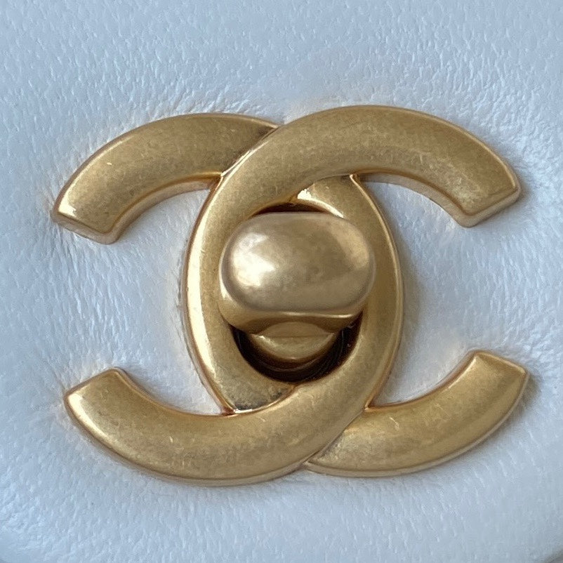 Chanel CF square with golden ball 1786