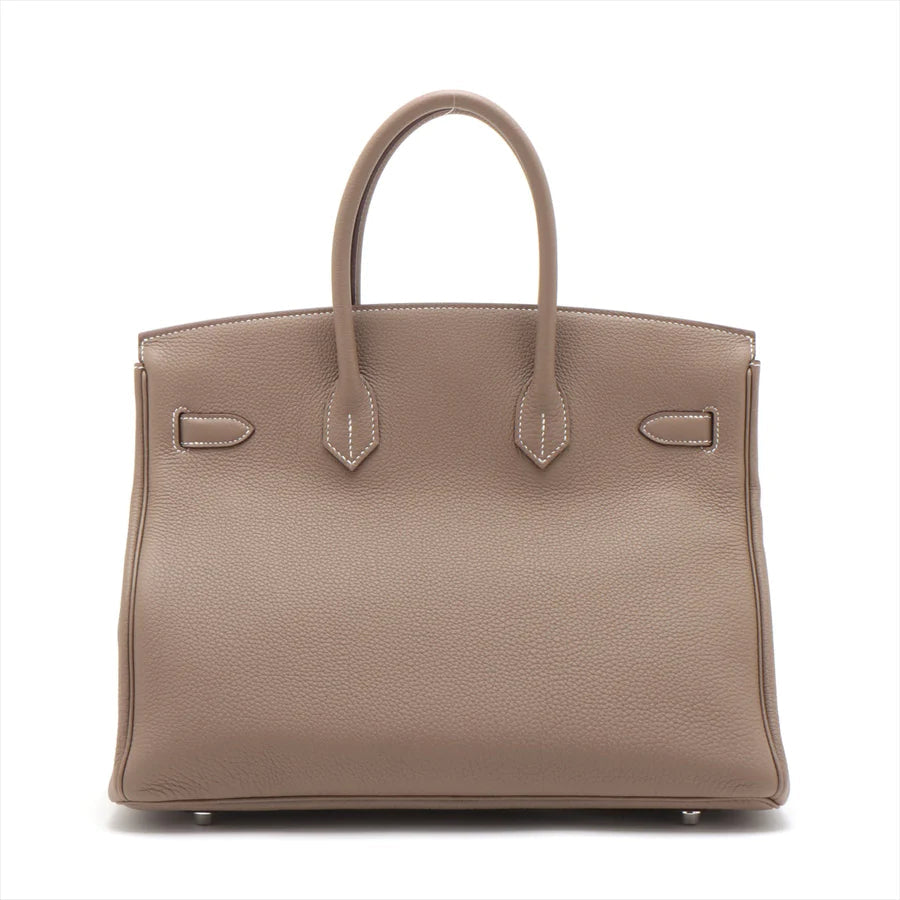 エルメス バーキン35 トゴ エトゥープ シルバー金具