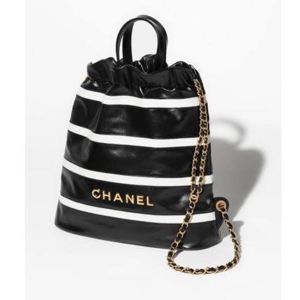 ≪24SS★≫CHANEL 22 バックパック リュック 2way