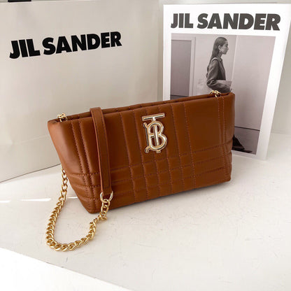 BURBERRY👜レディースファッション刺繡ワンショルダーバッグ