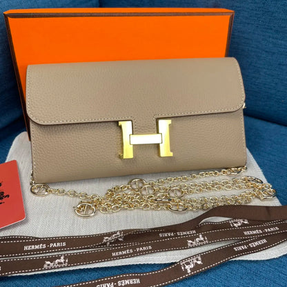 HERMÈS ショルダー & 長財布 11カラー 22X11CM