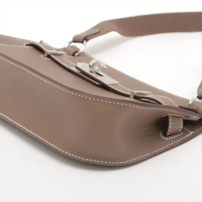 エルメス ジプシエールミニ エバーカラー エトゥープ シルバー金具