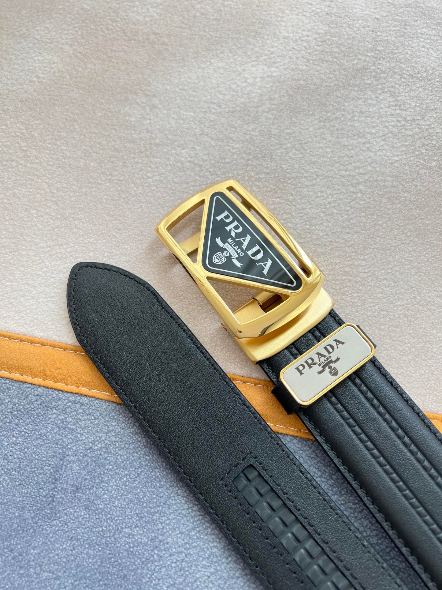 【PRADA】(プラダ) 3.5cmベルト メンズ