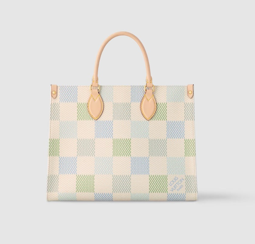 パステルカラー大人可愛い◎ Louis Vuitton トートバッグ ダミエ N40518