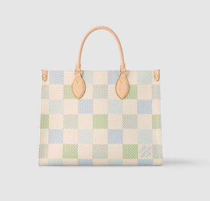 パステルカラー大人可愛い◎ Louis Vuitton トートバッグ ダミエ N40518