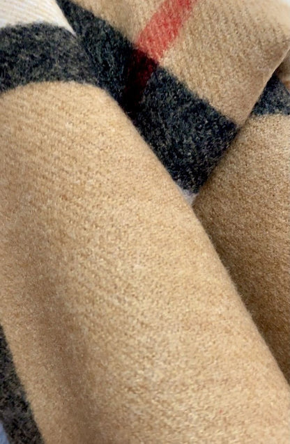 【Burberry】クラシック チェック カシミアスカーフ
