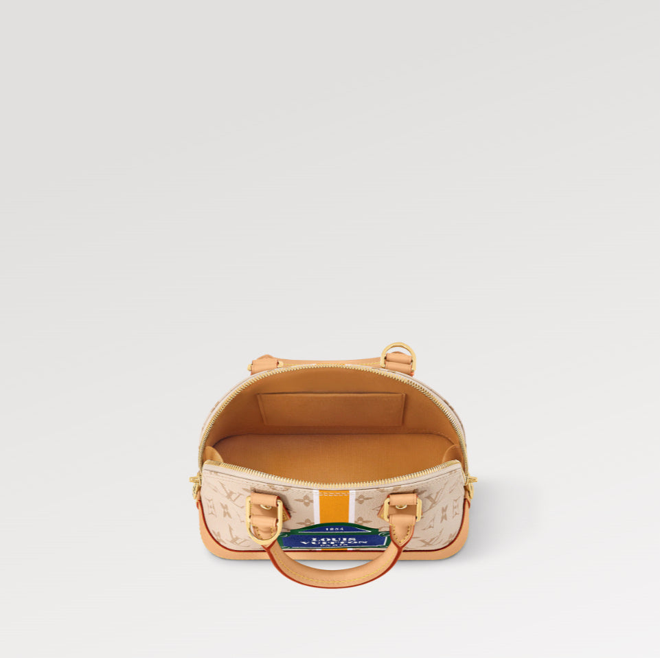 国内発送 新作 Louis Vuitton アルマ BB ハンドバック オレンジ