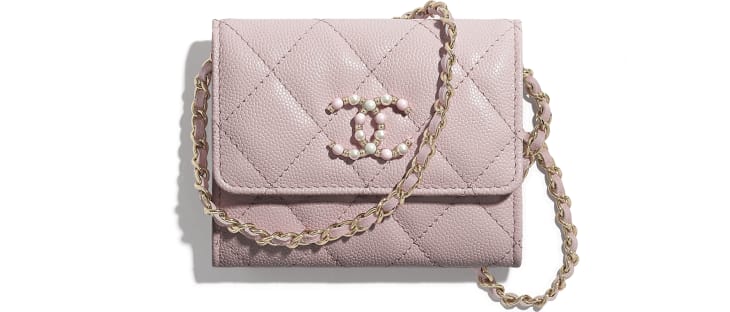 チェーンフラップ小銭入れ