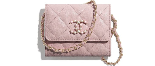 チェーンフラップ小銭入れ